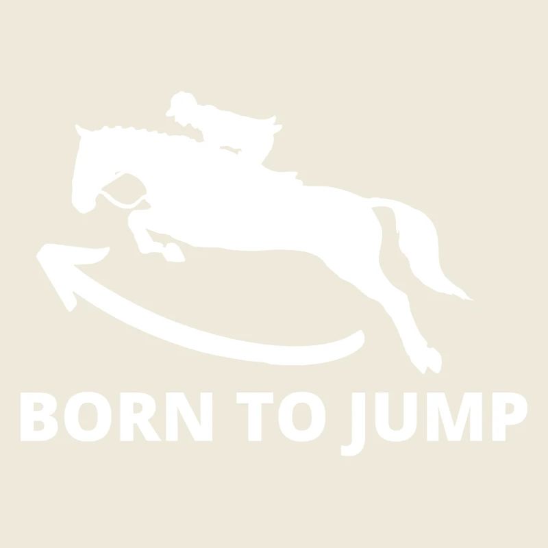 Dynamic jumping stallion