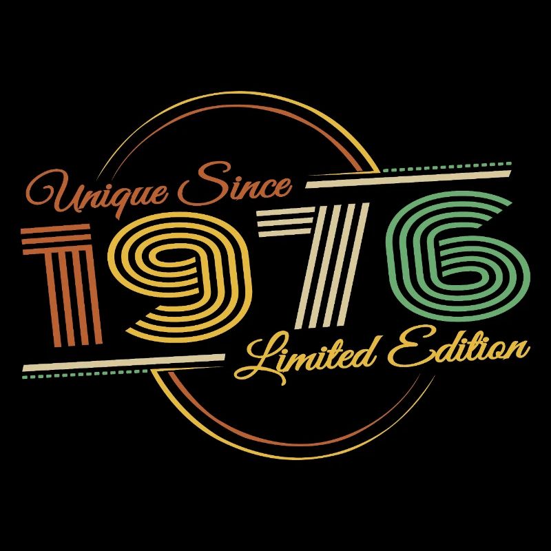 Unique 50th Birthday Vintage 1976 Retro