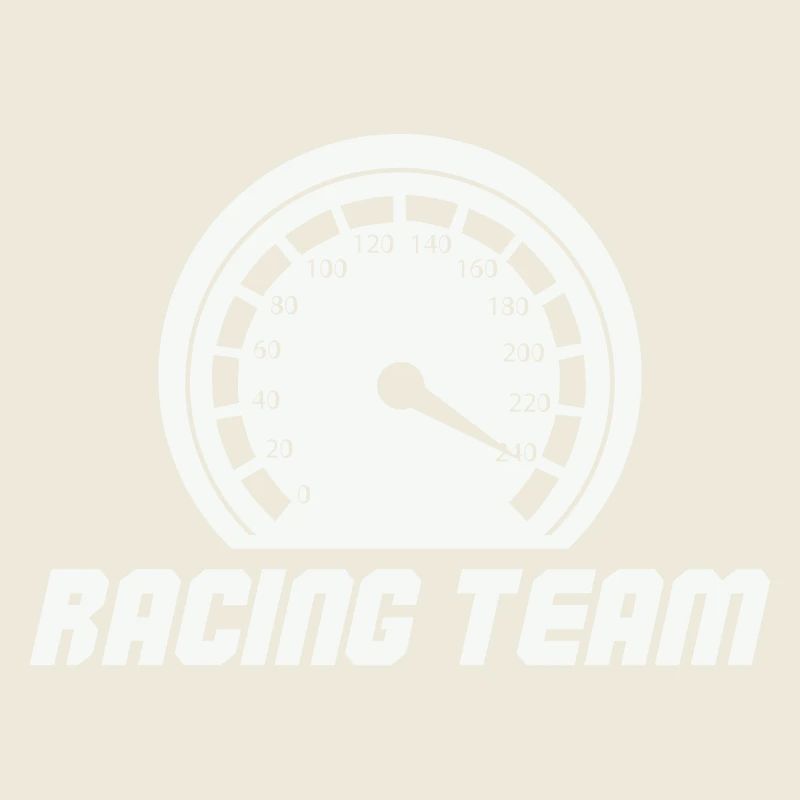 Rennteam Tachometer Emblem