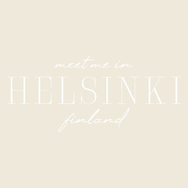 Helsinki Finlande Style Design T-shirt