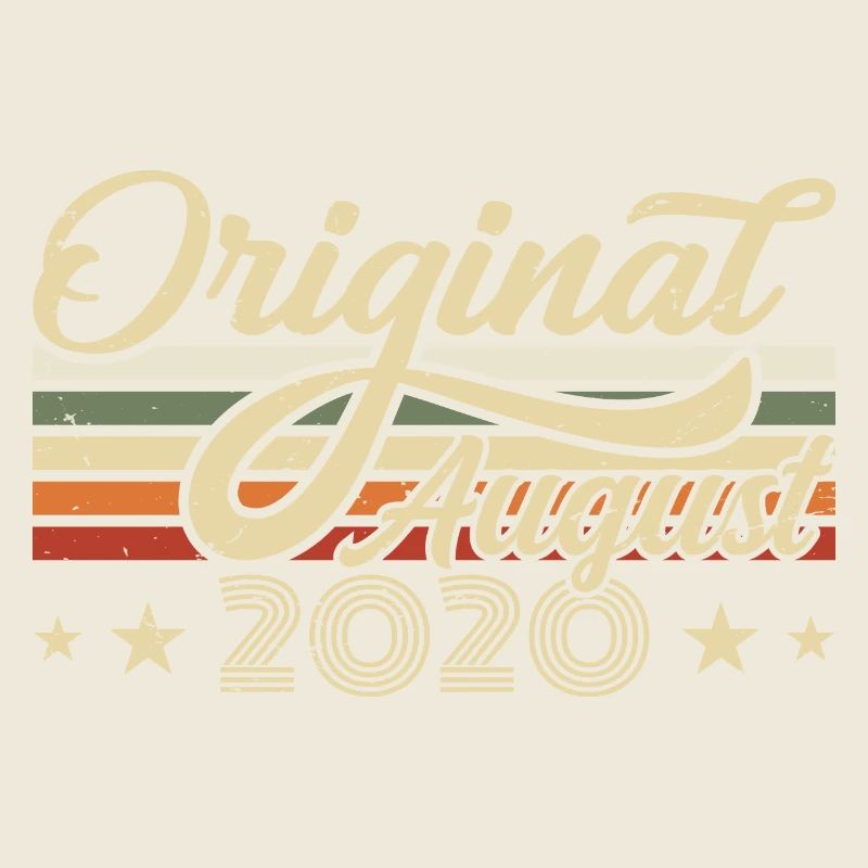 August 2020 Geburtstag August 2020 - Original 2020