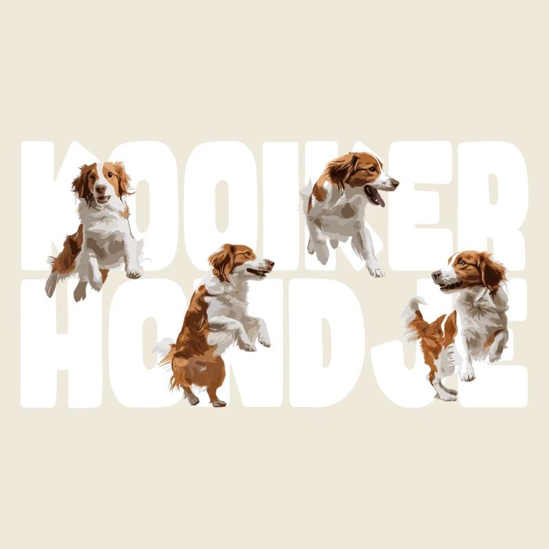 Cooles Kooikerhondje Design