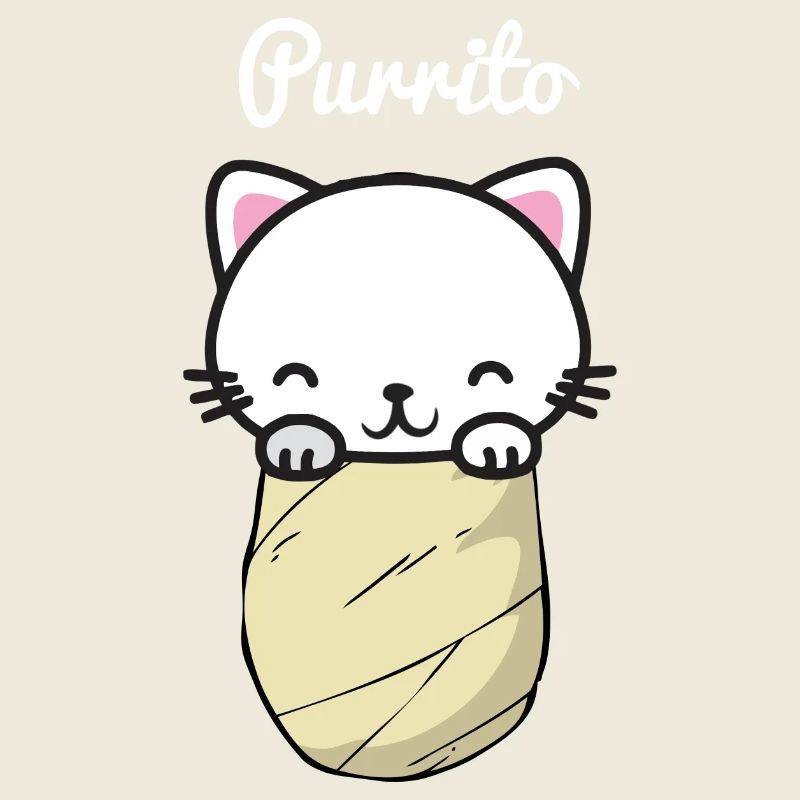Taquitos chat gueule de bois chat chaton miaou cadeau bébé