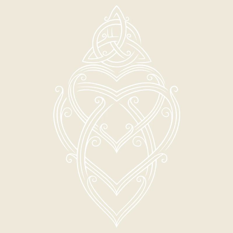 Nut knot Trinity Symbol Triqueta Triquetra