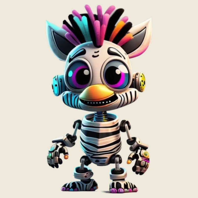Robot zèbre