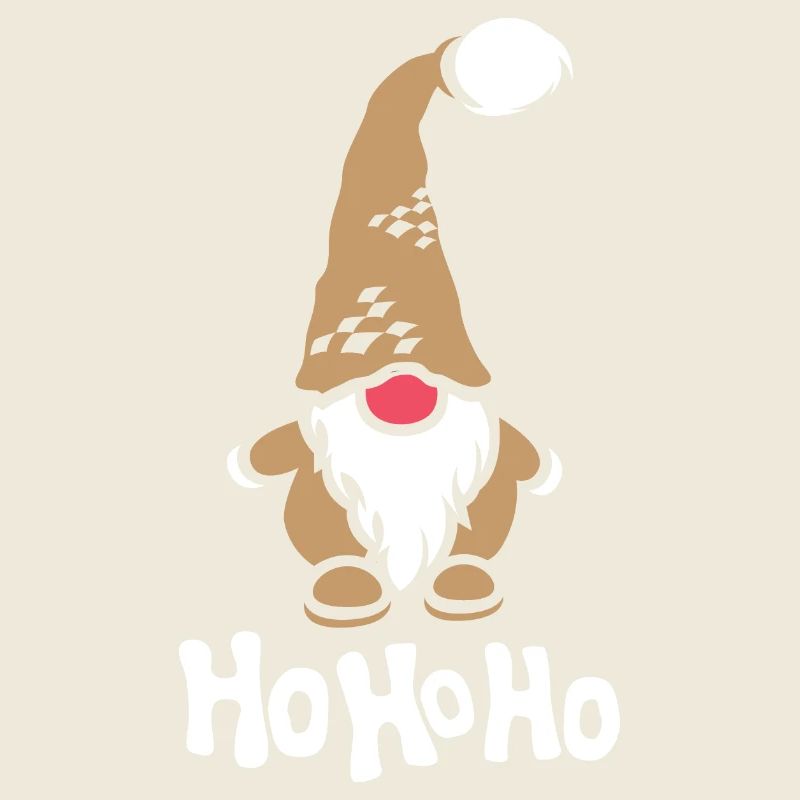hohoho Noël gnome bande dessinée icône mignonne icône