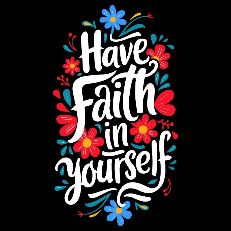 Confidence Courage Flowers Ornament New Beginning