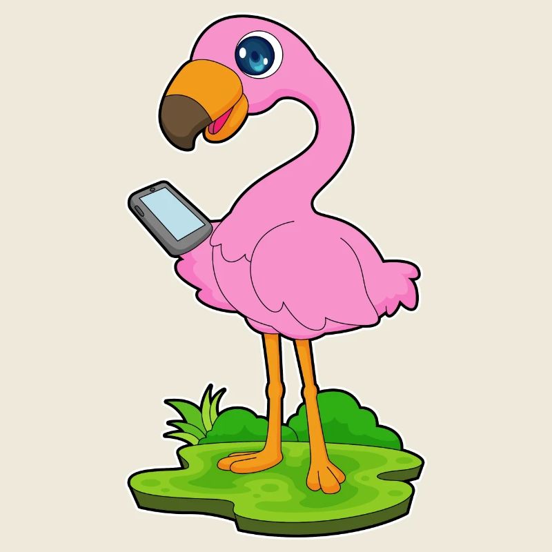 Flamingo Mobile Phone