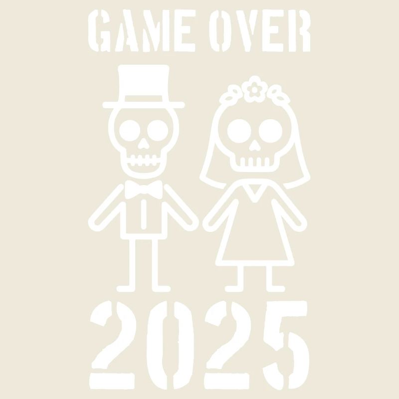 Game Over 2025 Hochzeit Ehepaar