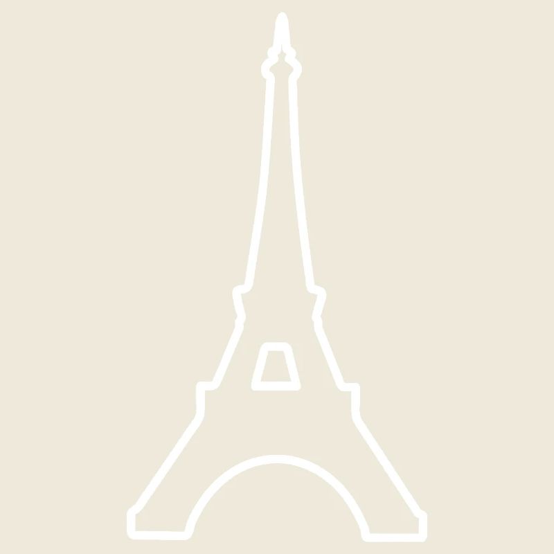 Tour Eiffel Paris monument minimaliste