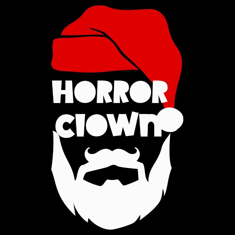 Horror Clown Santa