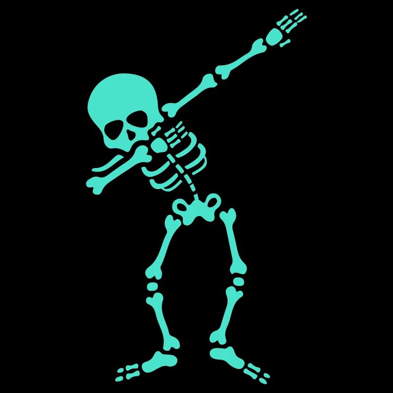 Skelett Dab Dabbing
