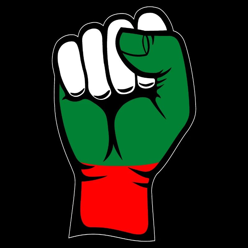 Bulgarien Flagge Faust