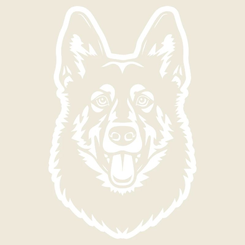 German Shepherd Dog Dog Head