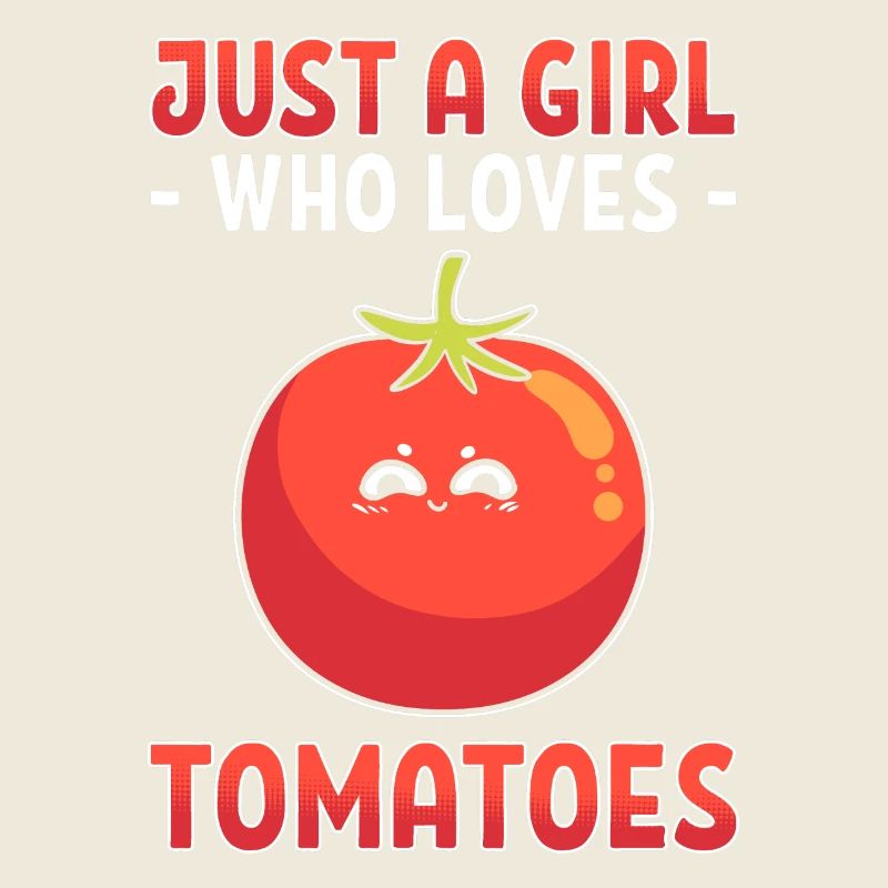 Nur ein Junge, der Tomaten liebt