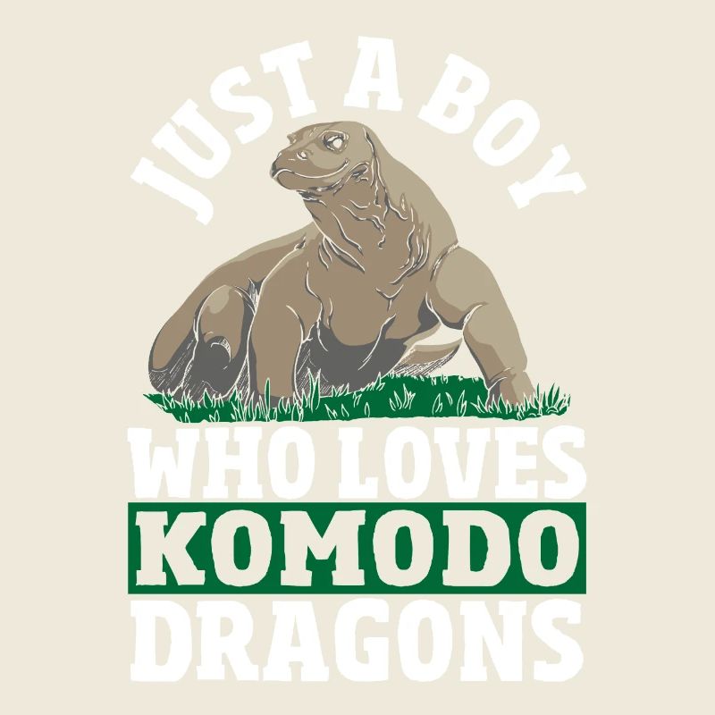 Juste un garçon qui aime les dragons de Komodo