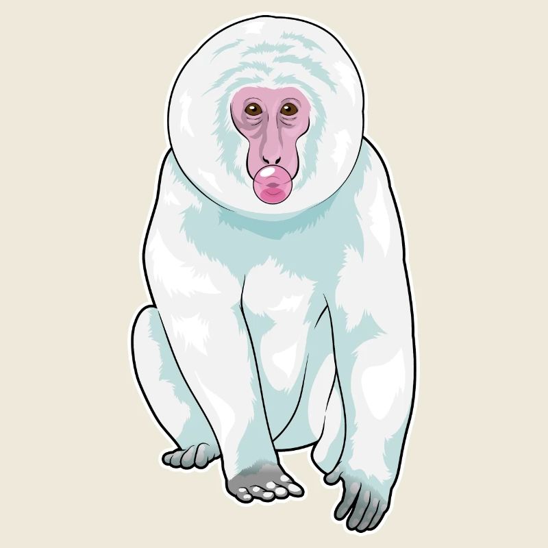 Monkey Chewing Gum
