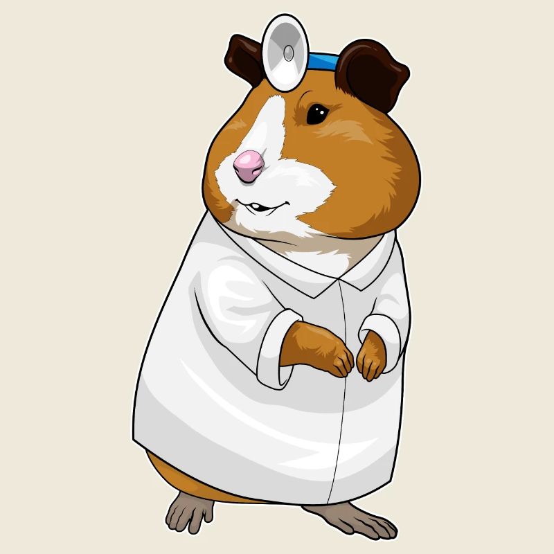 Hamster Arzt Arztkittel