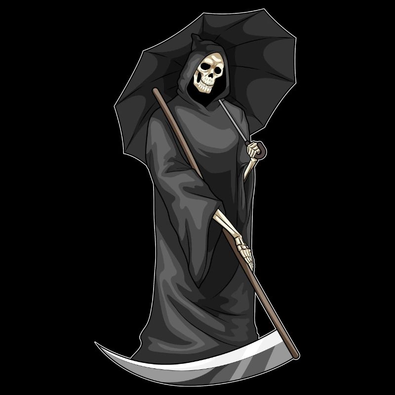 Grim Reaper Halloween Umbrella