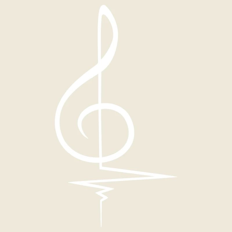 Musique Pulse clef note mélodie note de musique