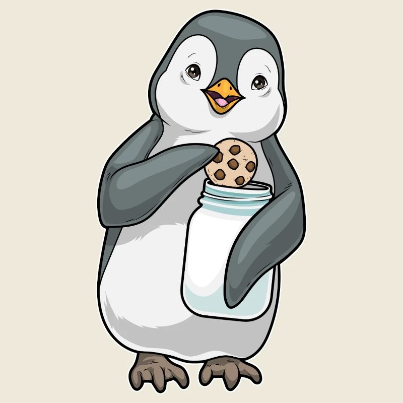 Pinguin Cookie