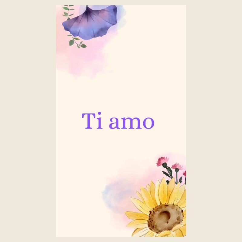 Je t’aime violet