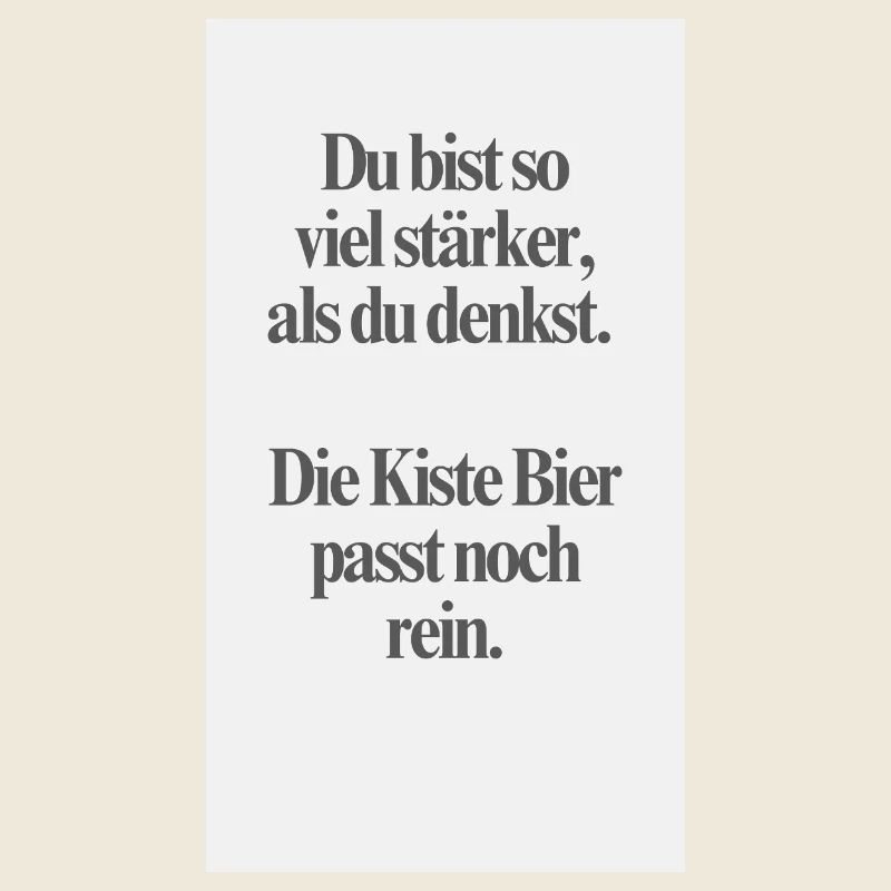 Du bist stärker