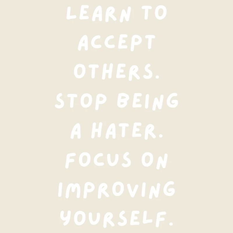 Learning acceptance, self-improvement