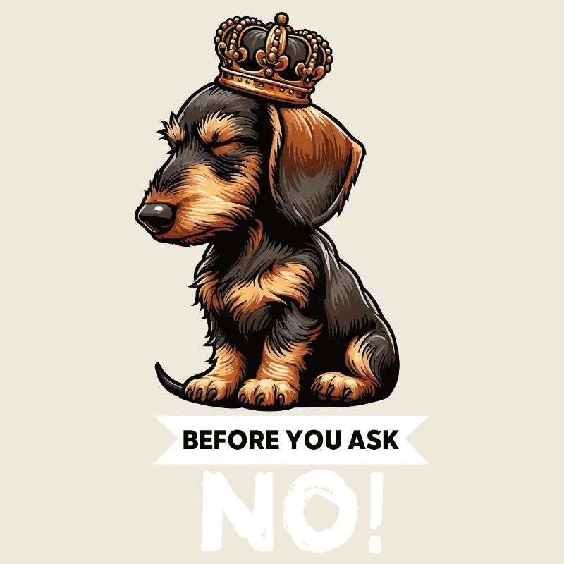 Before You Ask Rauhaardackel Dackel Teckel Tekkel