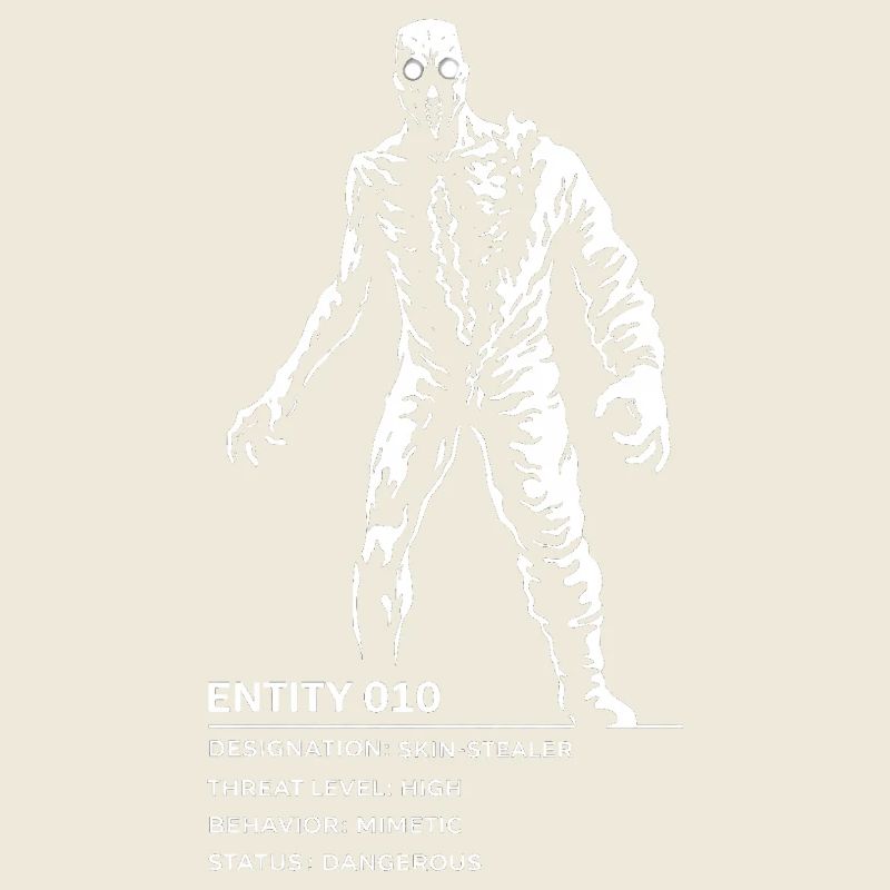 Backrooms Entity 010 white
