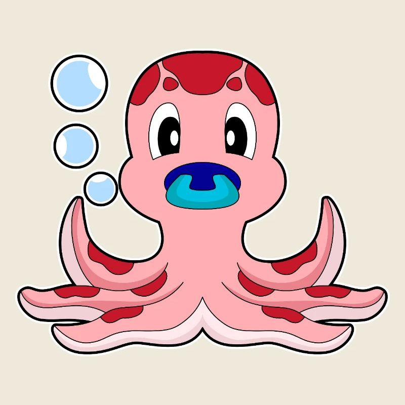 Octopus Baby Pacifier