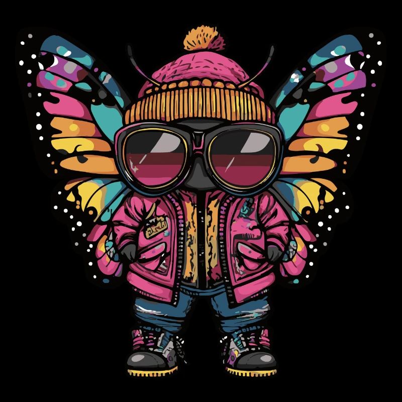 Butterfly Winter Comic
