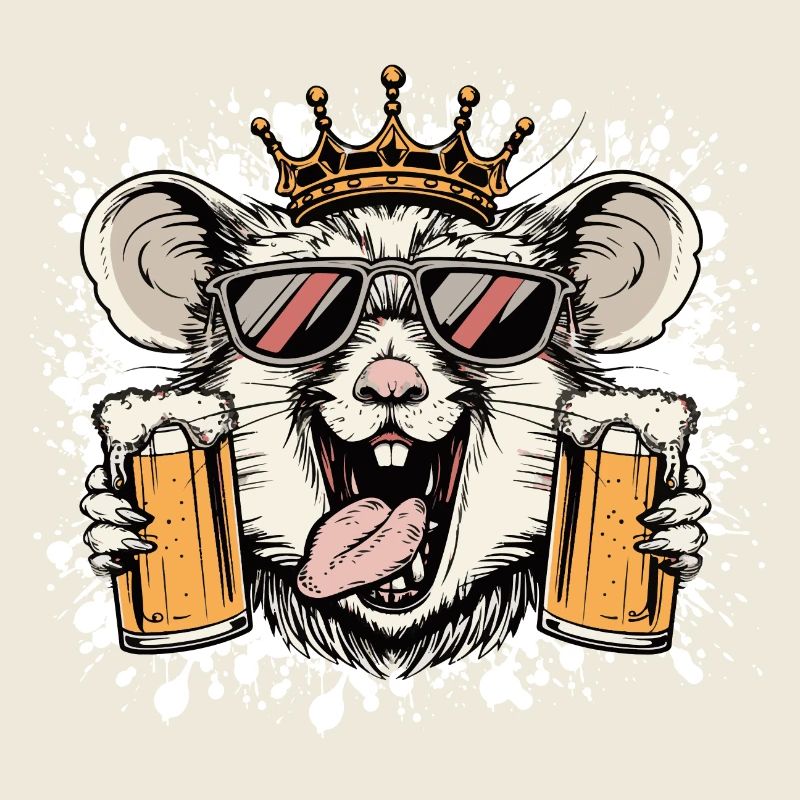 Hamster Beer Funny