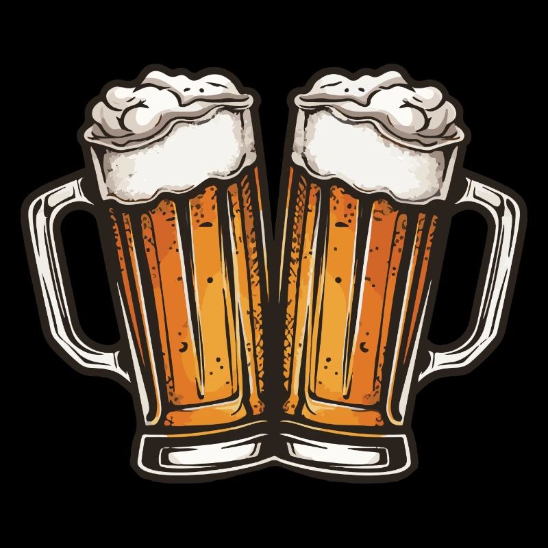 Bierkrug Bier Anstoßen