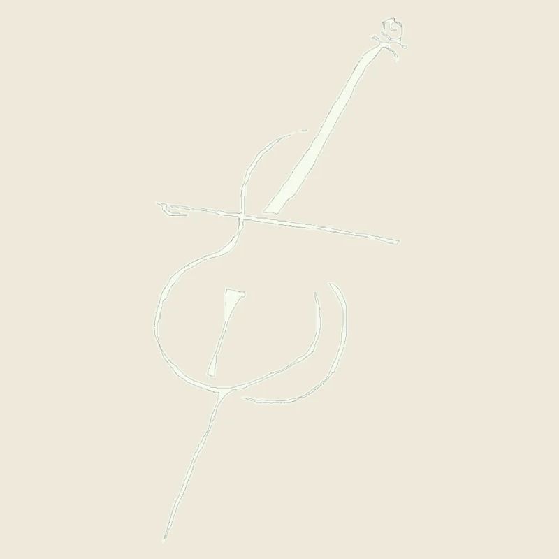 Violoncelle blanc pur