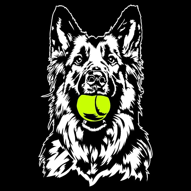 Deutscher Langhaar Schäferhund Hunde Wilsigns