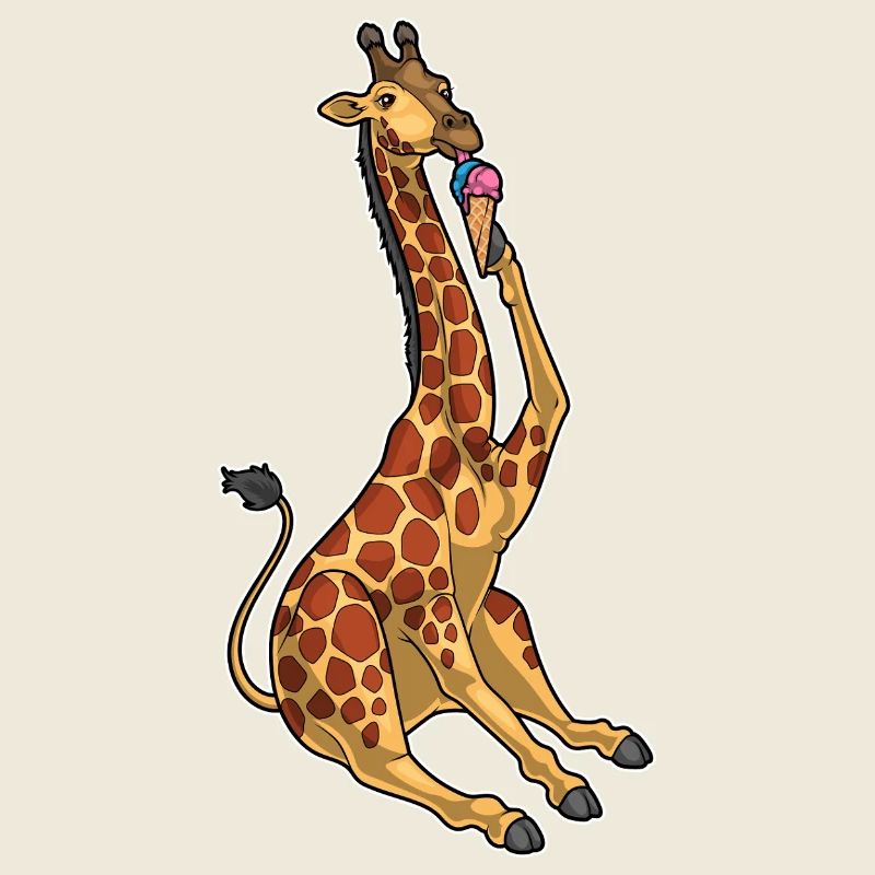Giraffe Waffle Cream