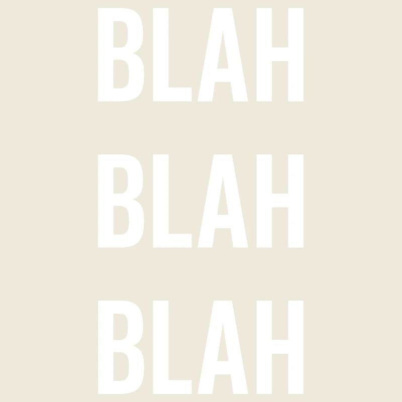 Blah Blah Blah