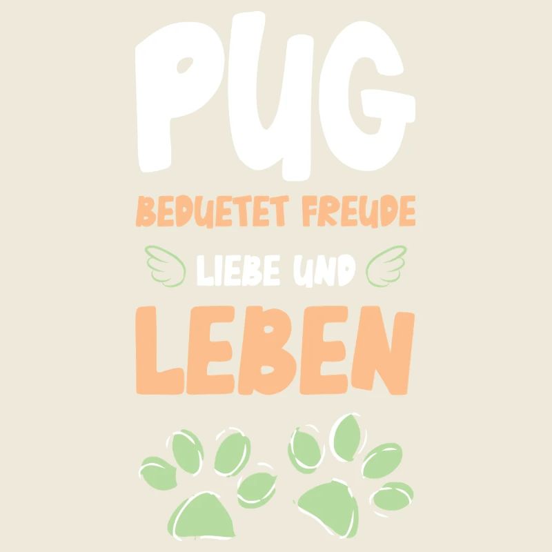 Pug Joie de vivre design