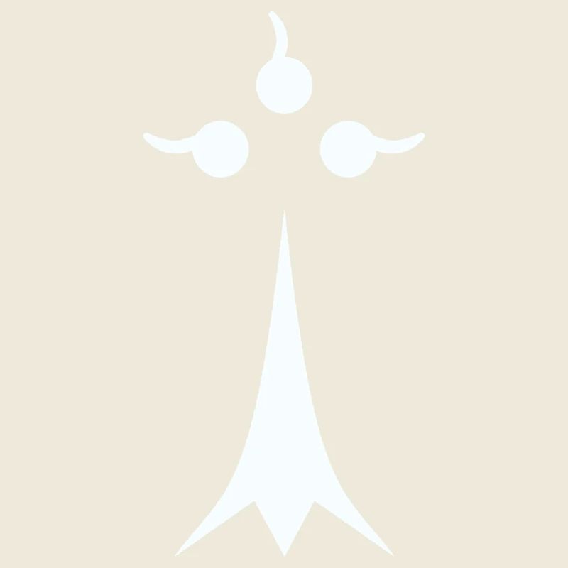 White minimalist ermine