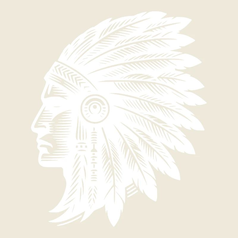 Experienced warrior wears feather headdress with pride