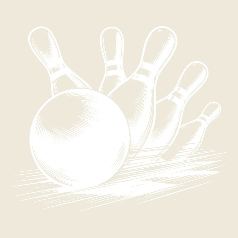 Pins in Sight Bowling Duel Precision Bowling Throw