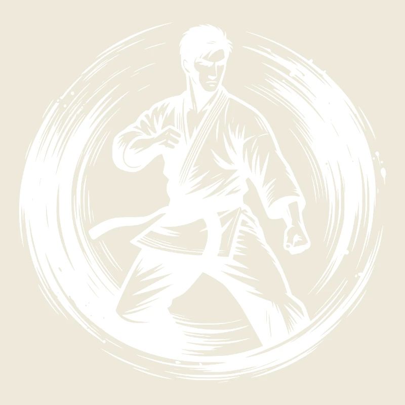 Masterful Karate Power and Control Technique