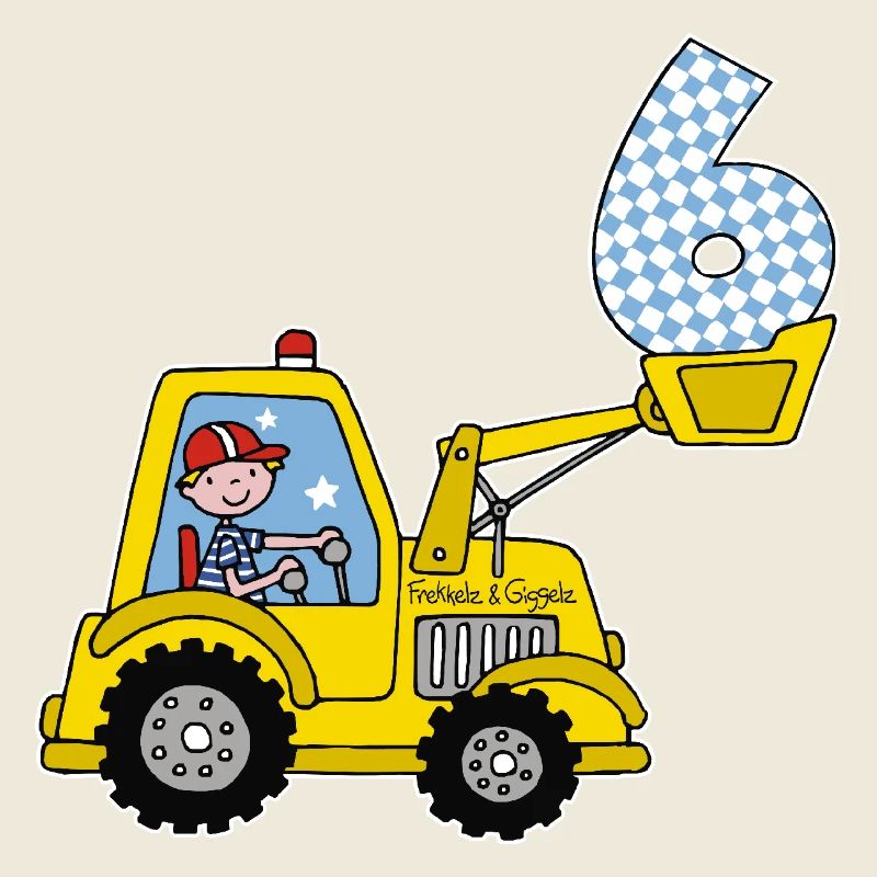 Bagger 6. Geburtstag