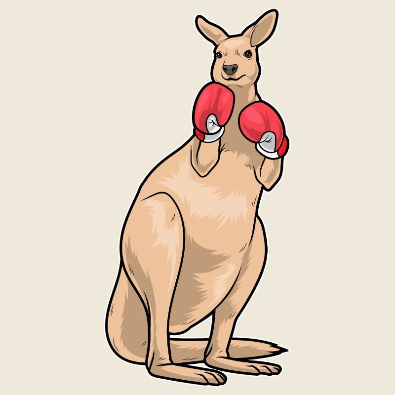 Kangaroo Boxer Boxer Gants de boxe