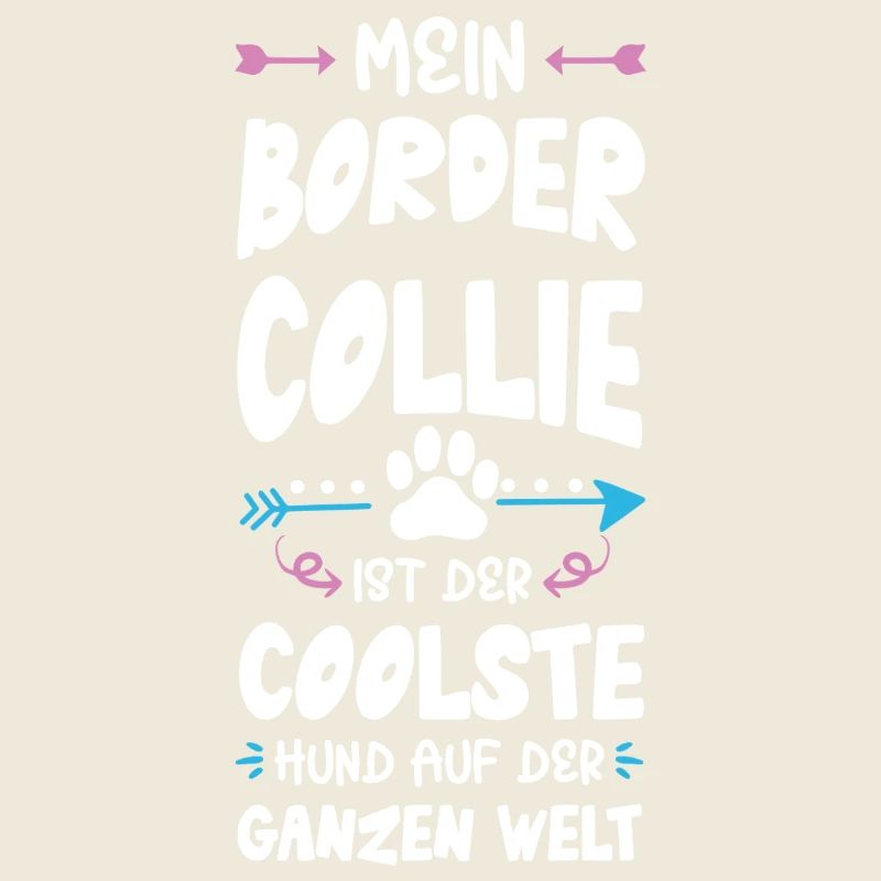 border collie hund spruch