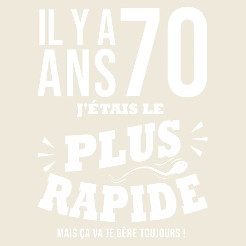 70 ans le plus rapide cadeau 70e anniversaire