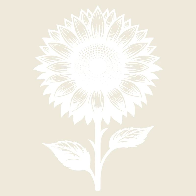 Garden Plant Blooming Sunflower