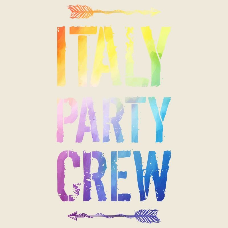 Italien Party Crew Spruch