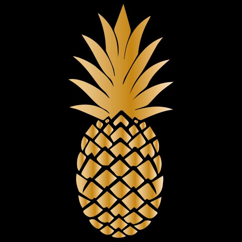 Goldene Ananas